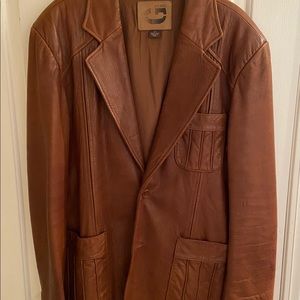 Vintage Guess Leather Jacket/Blazer